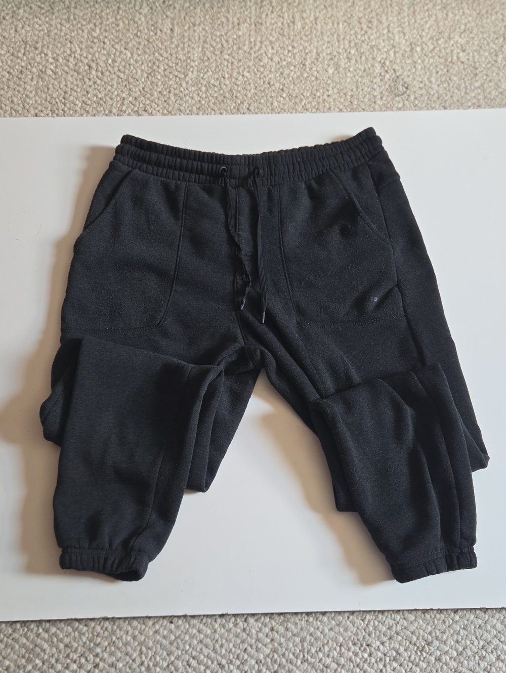 Men's Mitre Gray Fleece Jogger Pants